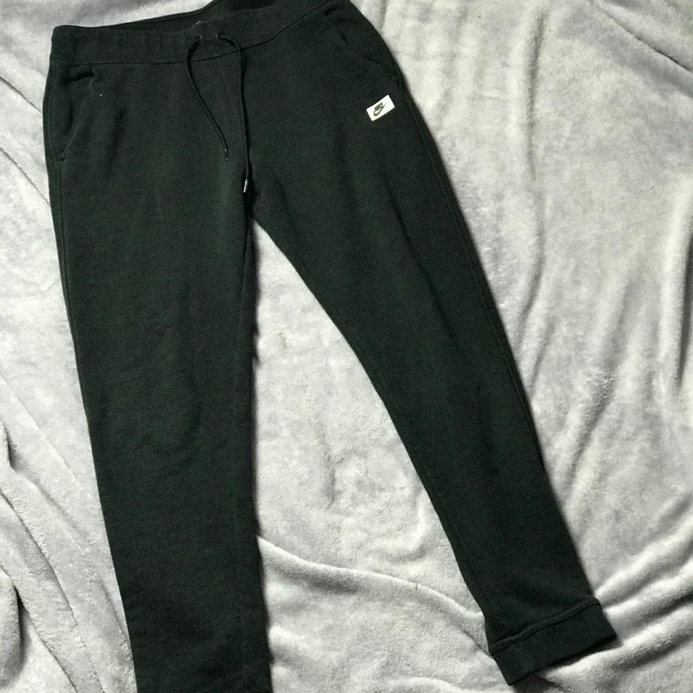 [M] Nike Black Cotton Sweatpants